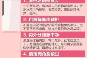 冰箱门密封条清洗指南（轻松清除冰箱门密封条上的污渍）