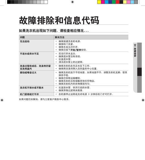 三洋滚筒洗衣机故障代码E10的原因分析（排水系统故障导致洗衣机出现E10代码报警）  第1张