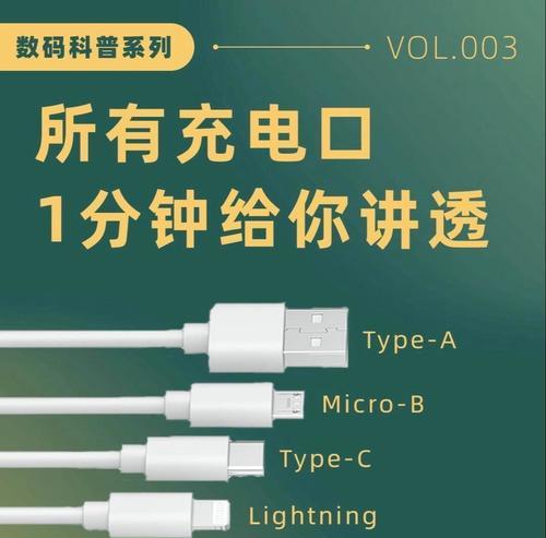充电器C口插头的外观特征是什么？它与其他插头有何不同？  第3张