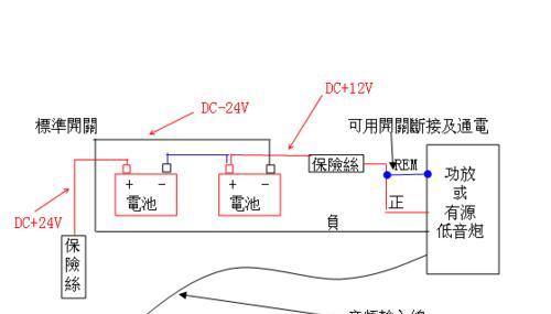 重低音炮接线方法是什么？  第2张