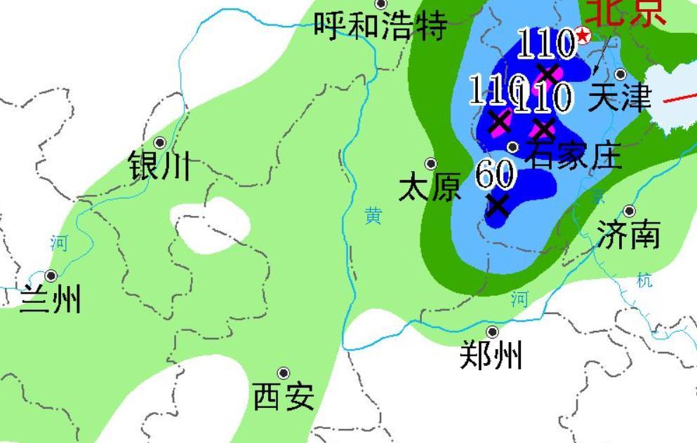 陕西省！明天8月4号，新一轮降雨中心已定，大雨暴雨分布如下！  第5张